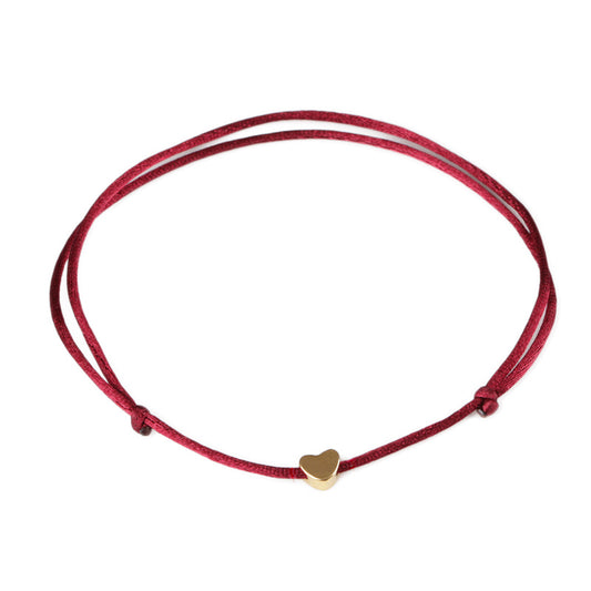 Handgewoven Zijde Armband