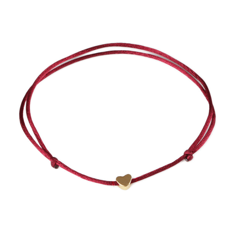 Handgewoven Zijde Armband